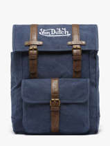 Rugzak Navy Von dutch Blauw bags NAVY